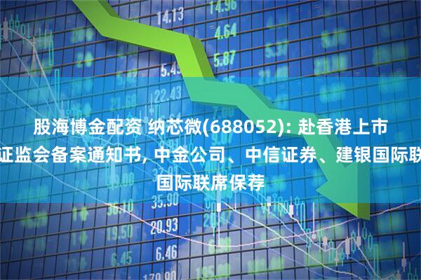 股海博金配资 纳芯微(688052): 赴香港上市获中国证监会备案通知书, 中金公司、中信证券、建银国际联席保荐